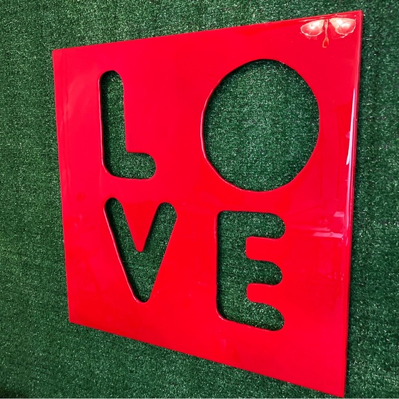 LOVE sign 24”x24”